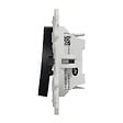 SCHNEIDER ELECTRIC - Double poussoir Odace - Anthracite - 10A - vignette