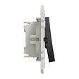 SCHNEIDER ELECTRIC - Va-et-vient + poussoir Odace anthracite - 10A - vignette