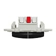 SCHNEIDER ELECTRIC - Va-et-vient + poussoir Odace anthracite - 10A - vignette