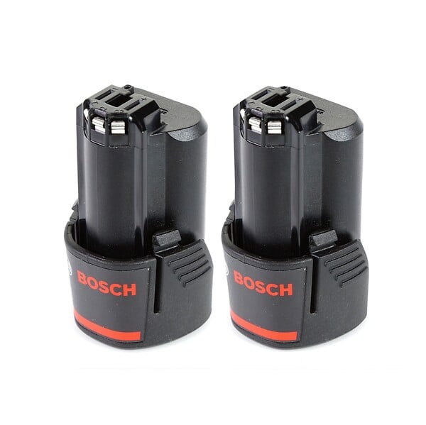 BOSCH - Pack de 2 Batteries + chargeur BOSCH 1600A019RD - GBA 12V 3.0Ah + GAL 12V-40 Professional - large