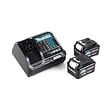 MAKITA - Perforateur SDS Plus 12 V CXT MAKITA HR140DSMJ Li-Ion 4 Ah 14 mm - vignette