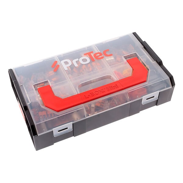 PROTEC - Valisette 150 bornes de connexion Wago In Line S221 + 7 Gelbox - Protec - large