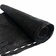 TECPLAST - Bâche brise vue 1,5x10 m Noire Polyéthylène renforcée Occultant Jardin - vignette