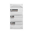 DEBFLEX - Coffret électrique 3 rangées - 11 disjoncteurs 3 ID 40/63A - vignette