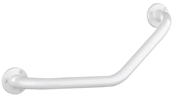 DELABIE - Barre de maintien coudée 550 - 135° - Ø 25 mm - 220 x 220 mm - large