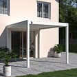 OMBREA - Pergola bioclimatique - Blanc - 3x3m - vignette