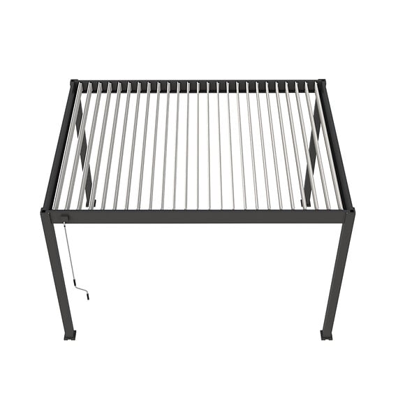 OMBREA - Pergola bioclimatique autoportante 3x4m - large