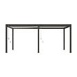 OMBREA - Pergola bioclimatique autoportante - Anthracite/blanc - 3x6m - vignette