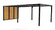 HABRITA - Pergola bioclimatique aluminium XXL - Gris anthracite - vignette