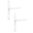 SOFI - Ensemble sur plaques + béquille carré 7mm entraxe 70mm blanc - SOFI - 5112180001 - vignette