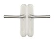 HERACLES - Ensemble sur plaques JADE série 1194 type bec de cane finition inox - HERACLES - B-INOX-SP05 - vignette