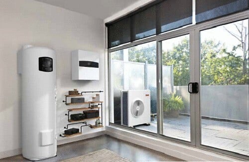 ARISTON - Pack pompe à chaleur air/eau NIMBUS PLUS 80 S NET R32 avec module intérieur - ARISTON - 3301888 - large