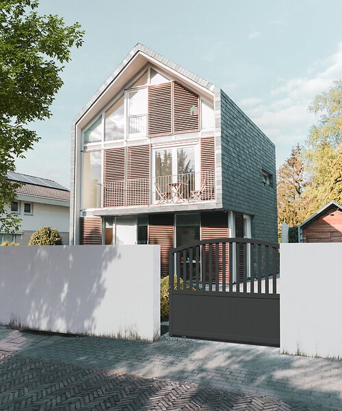 ELSEALU - Portail coulissant Colby - Aluminium - Gris - 360x140cm - large