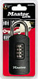 MASTER LOCK - Cadenas combinaison avec clé de secours 48mm - vignette