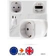 ZENITECH - Adaptateur voyage France/UE vers Angleterre/UK - Zenitech - vignette