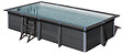 GRE - Piscine rectangle composite LDD - L.606xl.326xH.124cm - vignette