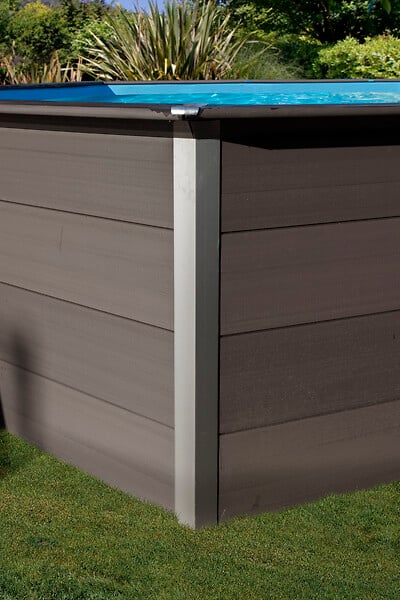 GRE - Piscine rectangle composite LDD - L.606xl.326xH.124cm - large