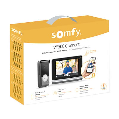 SOMFY - Visiophone connecté V®500 - Écran tactile 7" - Noir - large