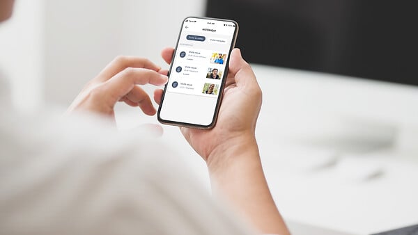 SOMFY - Visiophone connecté filaire - V®350 Connect - Blanc - large