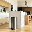 KITCHEN MOVE - Poubelle à pédale inox URBAN argent 30L - vignette