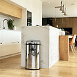 KITCHEN MOVE - Poubelle automatique inox LARGO argent 42L - vignette