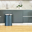 KITCHEN MOVE - Poubelle automatique inox MAJESTIC gris 58L - vignette