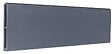 SYLWAY - Lame de clôture bois composite - Gris mat - H.16,5xL.165cm - vignette