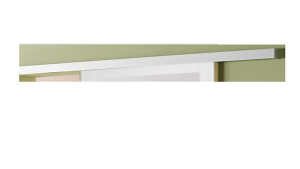 GD MENUISERIES - Porte Coulissante bois Ayous 3 Panneaux H204 x L83 cm,Rail Alu, coquilles - large