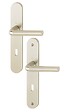 HOPPE - Ensemble sur plaques ARLES type clé L finition champagne - HOPPE - 634620 - vignette