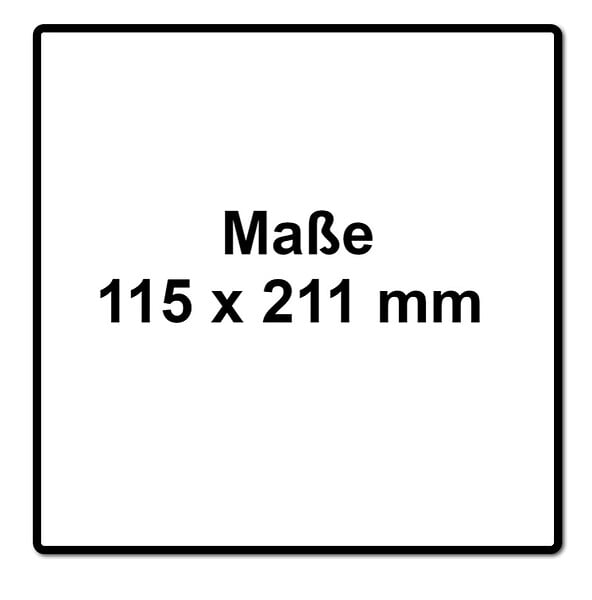 FESTOOL - Patin de ponçage SSH  - 115 x 225/10 mm - 489629 - large