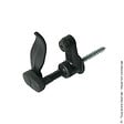 AFBAT - Arrêt de volet à visser Longueur 130mm composite noir - vignette