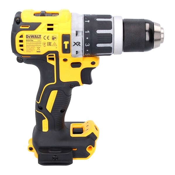 DEWALT - Perceuse-visseuse à percussion 18V DEWALT DCD796N-XJ Brushless (vendu sans batterie) - large