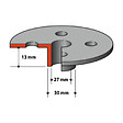 MAKITA - Guides à copier pour Défonceuse MAKITA RP0900 , RP1800, RP2300, RT0700 - vignette