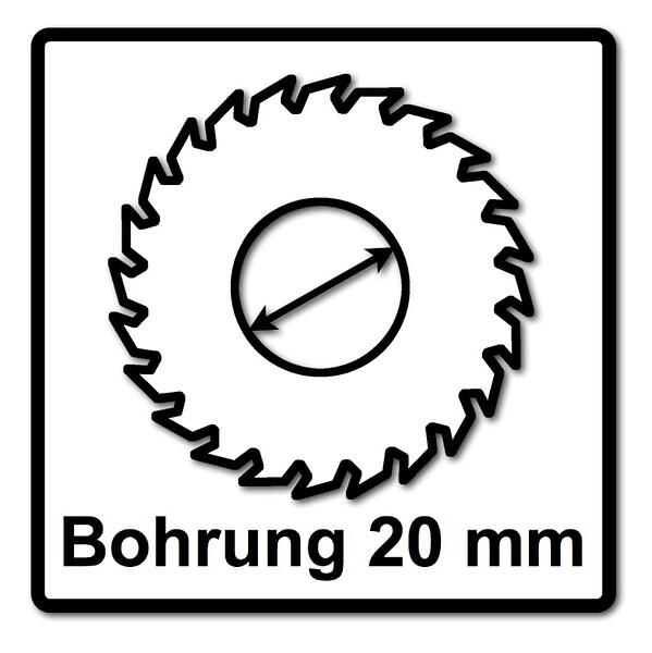 MAKITA - Lames carbure "EFFICUT" pour Bois, pour scies circulaires à batterie MAKITA - large