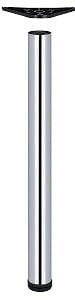 HANGER - Pied de table RONDELLA diamètre 60mm hauteur 710mm finition aspect inox - 635.24.074 - large