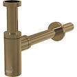 ALCA - Alca Siphon pour lavabo DN32, Gold brossé (A400-G-B) - vignette