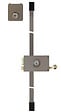 VACHETTE - Serrure 3 points MULTILOCK RADIALIS horizontal tirage gauche - VACHETTE - 27317000 - vignette