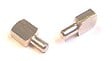 HANGER - Douille pour taquet tige lisse 5mm laiton poli - 9013AS00 - vignette