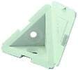 MONIN - Tac ecker polypropylène 3 faces marron 27x60x54mm boîte de 50 - MONIN - 511890 - vignette