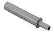 HANGER - Amortisseur de porte à  air plastique gris diamètre 10mm - HAFELE - 356.05.210 - vignette