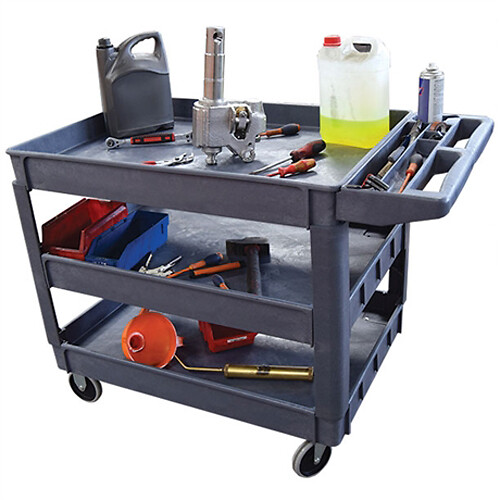 STOCKMAN - Servante d'atelier plastique 250kg - STOCKMAN - UB253 - large