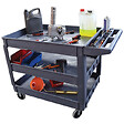 STOCKMAN - Servante d'atelier plastique 250kg - STOCKMAN - UB253 - vignette