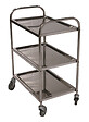 STOCKMAN - Servante inox 304 100kg 3 plateaux - STOCKMAN - SVT3/100 - vignette