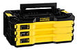 STANLEY Fatmax - Boîte de 3 tiroirs outillée PRO-STACKâ„¢ 126 pièces - STANLEY - FMMT98107-1 - vignette