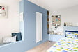 ACOVA - Radiateur Fassane Prem's - Vertical double - Puissance 2250W - H: 2000 - L: 740 - Blanc - vignette