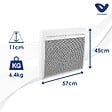 VOLTMAN - Chauffage électrique panneaux rayonnants 1000W - Voltman - vignette
