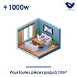 VOLTMAN - Chauffage électrique panneaux rayonnants 1000W - Voltman - vignette
