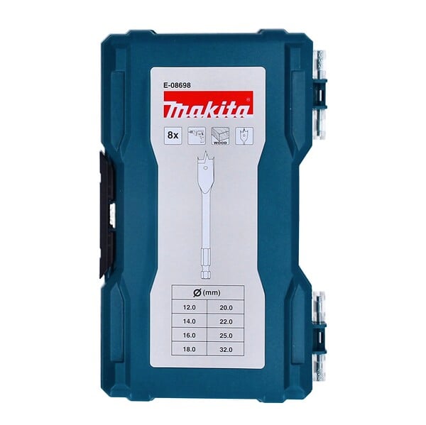 MAKITA - Coffret 8 mèches à bois MAKITA E-08698 - large