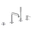 GROHE - Essence Façade pour Combiné monocommande 4 trous montage avec ou sans châssis - chrome (19578001) - vignette