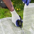 VOUNOT - Bâche de Protection en Polyéthylène resistant et impermeable 180g/m² blanche 3x4m - vignette